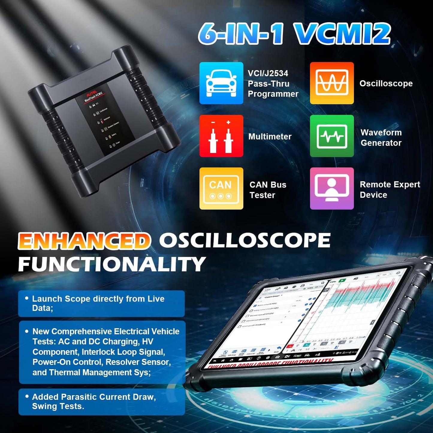 Autel Ultra S2 2025 Diagnostic Scanner with AI & VCMI2