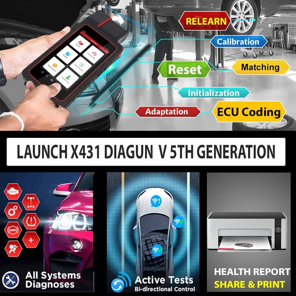 LAUNCH X431 Diagun V Elite 2025 – All-Car ECU & Reset Tool