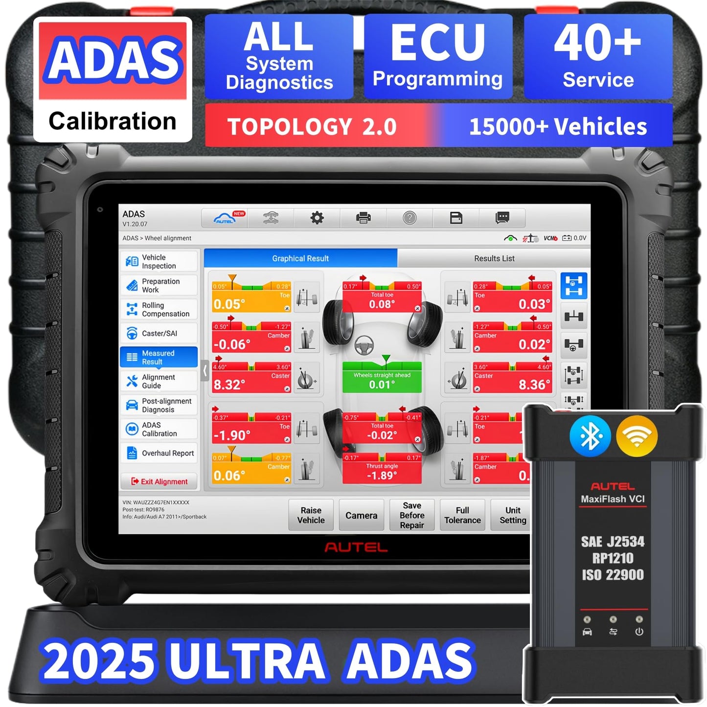 Autel MaxiSys Ultra ADAS 2025 – Advanced Diagnostic & ADAS Calibration