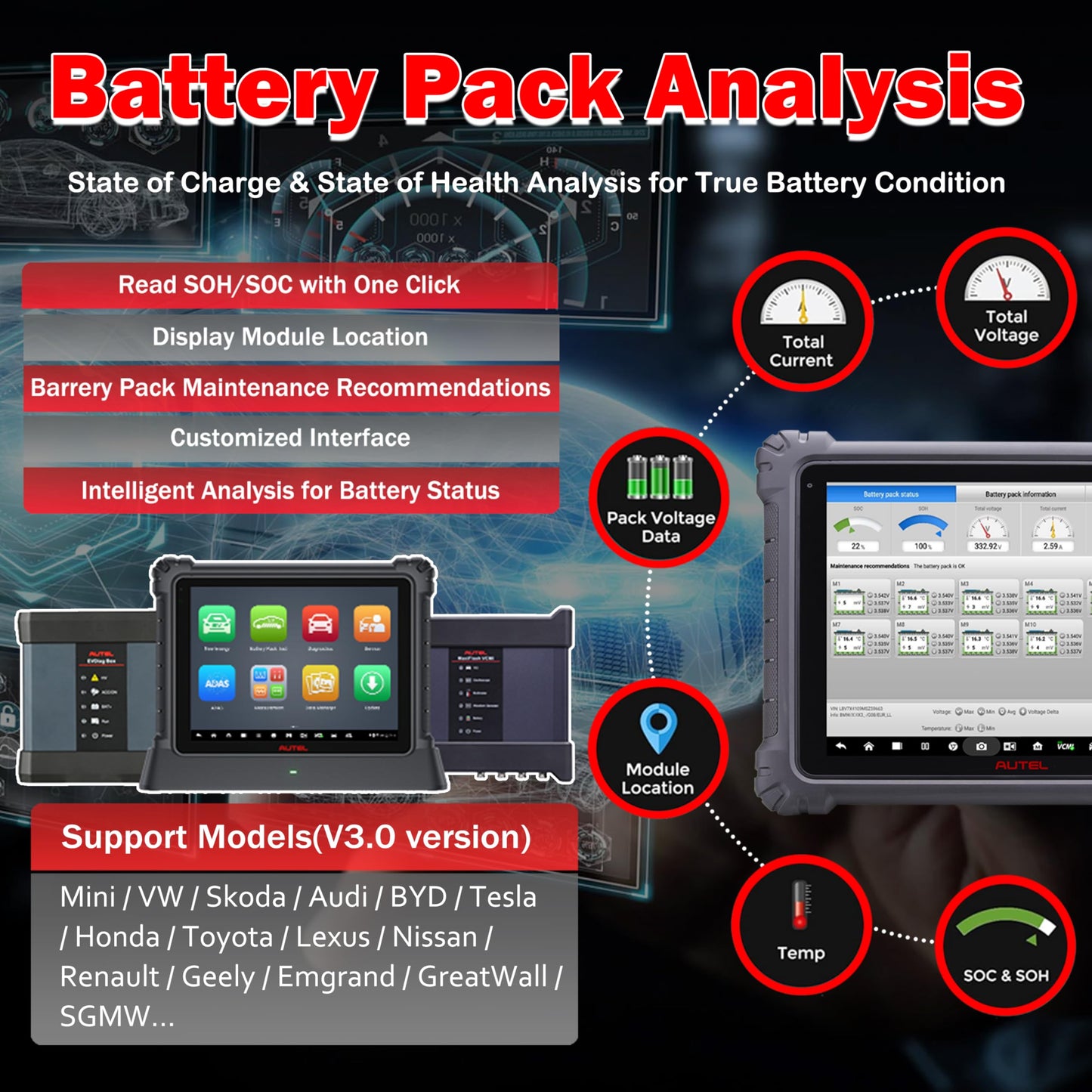 Autel MaxiSYS Ultra EV Scanner – 2025 Electric Vehicle Diagnostic Tool