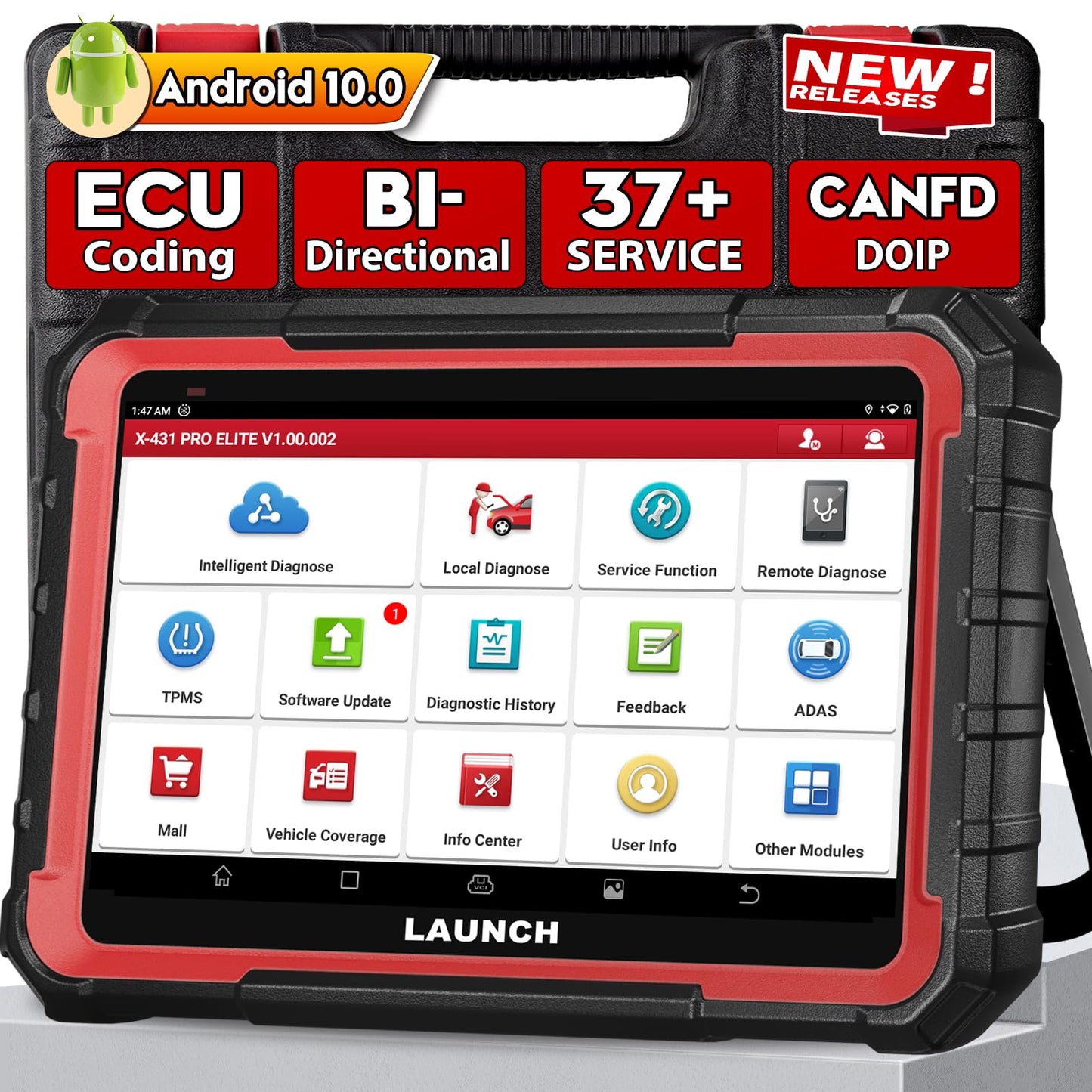 LAUNCH X431 PRO Elite 2024 Bi-Directional OBD2 Diagnostic Tool