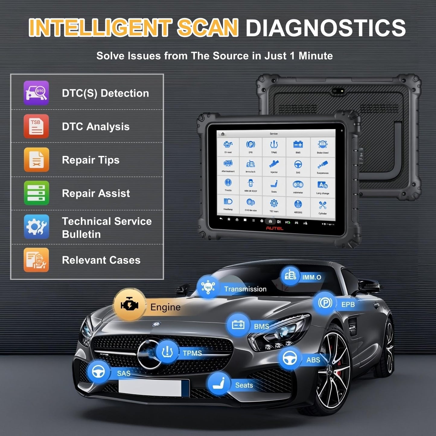 Autel MaxiSys Ultra ADAS 2025 – Advanced Diagnostic & ADAS Calibration