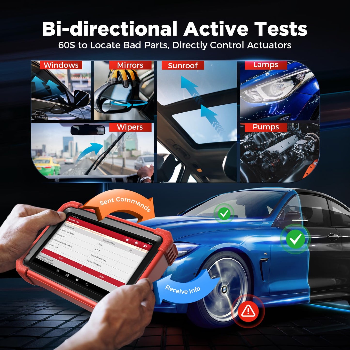 LAUNCH X431 CRP919XBT Elite 2025 Wireless OBD2 Scanner