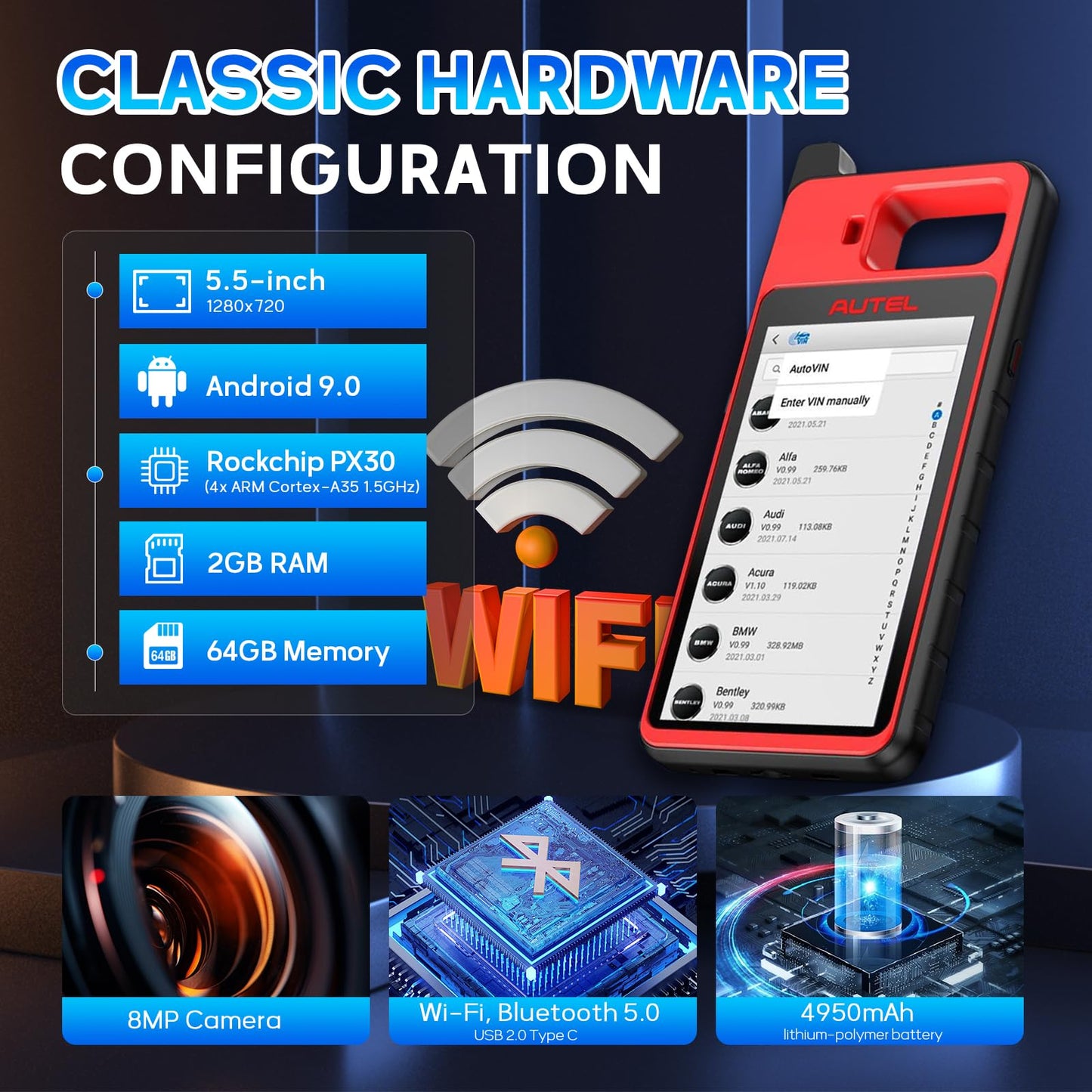 AUTEL MaxiIM KM100 Key Programming Tool | 2025 Handheld Version