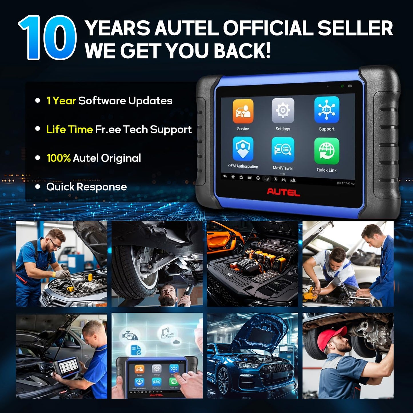 Autel IM508S Scanner with XP200 – Key Programmer & Full Diagnostics