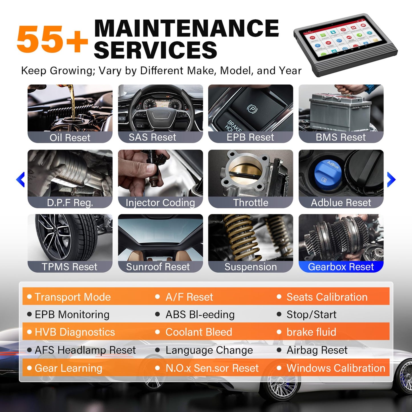 LAUNCH X431 PRO3 V+ 5.0 Elite 2025 Bidirectional Truck & Car Scanner