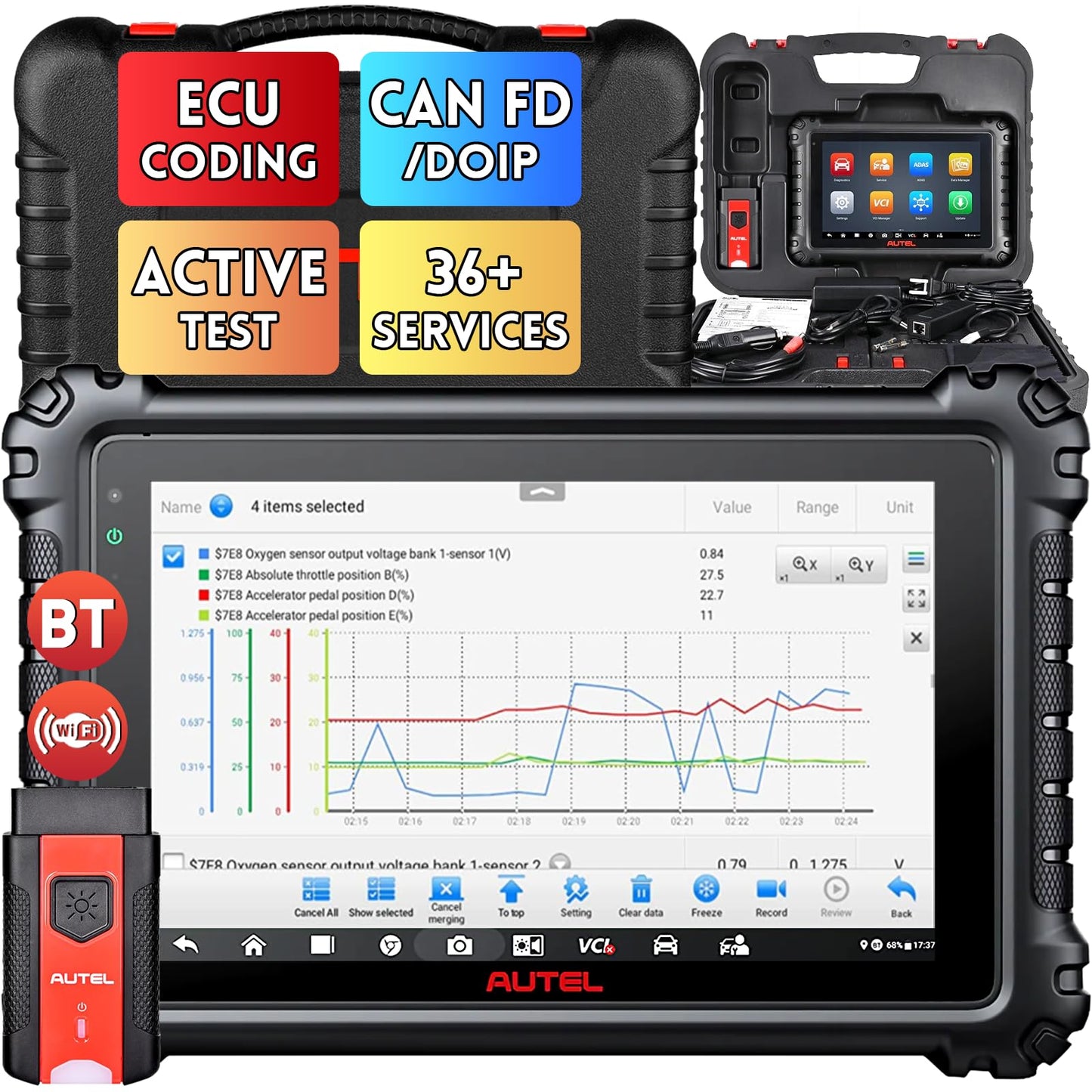 Autel MaxiSys MS906 Pro 2025 – Bi-Directional OBD2 Scanner & ECU Coding