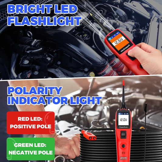 Autel MaxiCOM MK808Z Bidirectional Scanner + PowerScan PS100 Circuit Tester