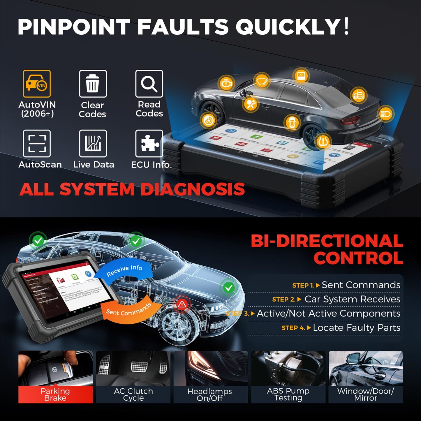 LAUNCH X431 PRO Dyno 2025 - Advanced ECU Coding & 38+ Reset Tools