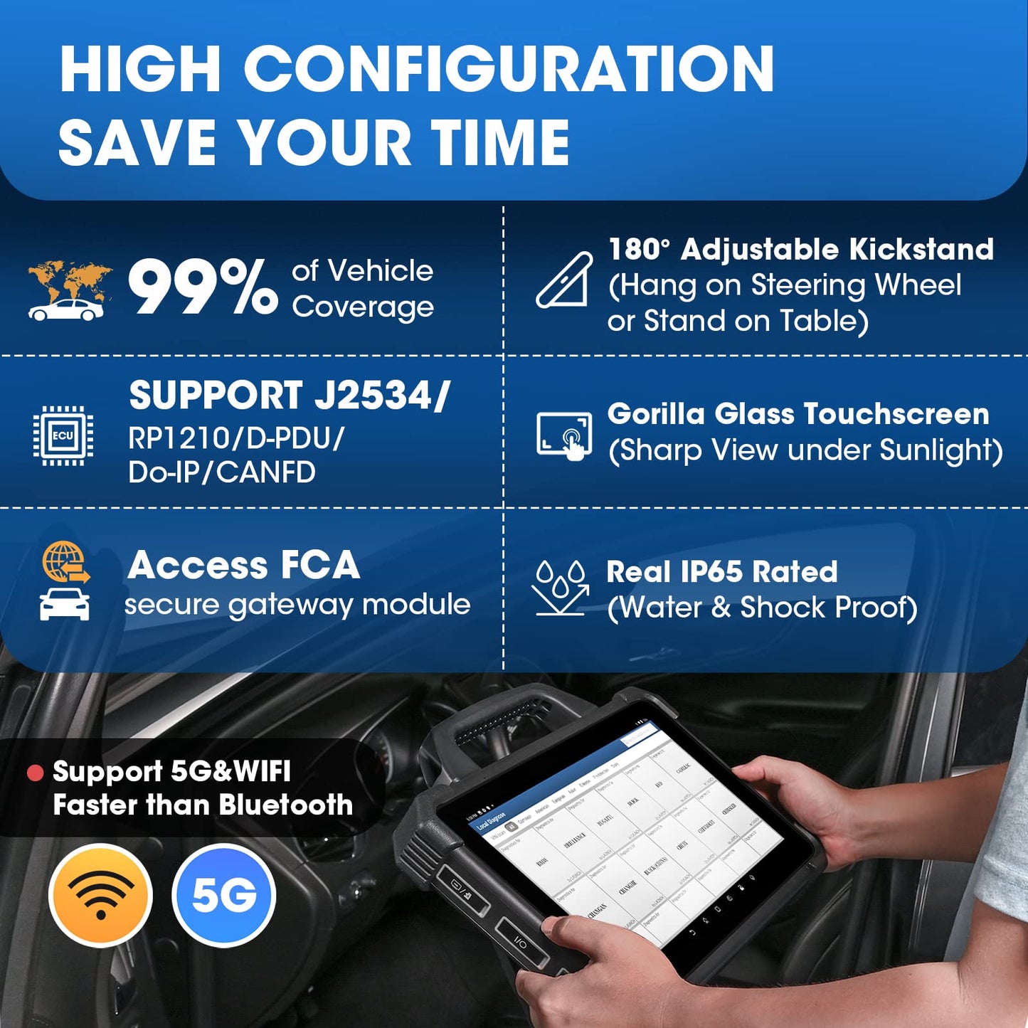 LAUNCH X431 PAD VII Elite 2025 - Advanced ECU Programming & Diagnostic Scanner