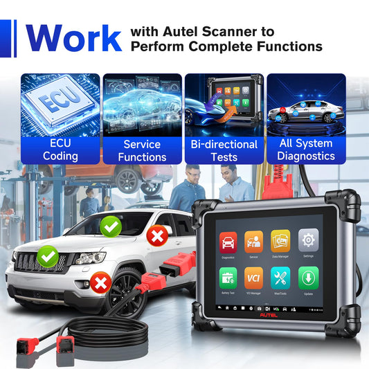 Autel 12+8 OBD2 Adapter Cable for Chrysler FCA SGW Bypass