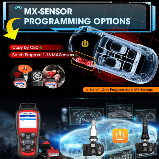 Autel MaxiTPMS TS508WF TPMS Tool – Sensor Programming & Relearn