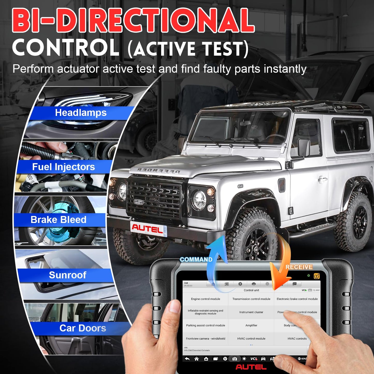Autel MaxiPRO MP808Z-TS Scanner – 2025 ECU Coding & TPMS Tool