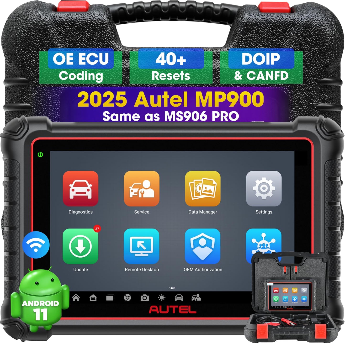Autel MaxiPRO MP900 Scanner 2025 | ECU Coding & 3000+ Active Tests