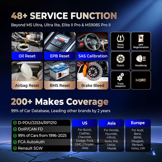 Autel MaxiSys Ultra S2 2025 AI Diagnostic Scanner with VCMI2