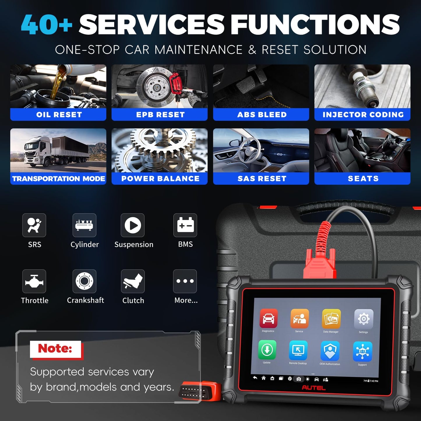 Autel MaxiCOM MK900 Scanner – 2025 Bi-Directional Diagnostic Tool