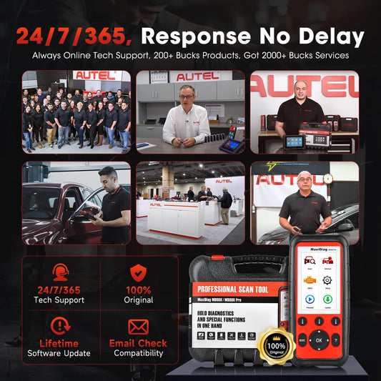 Autel MD808 PRO OBD2 Scanner – All-System Diagnostics & 7 Services