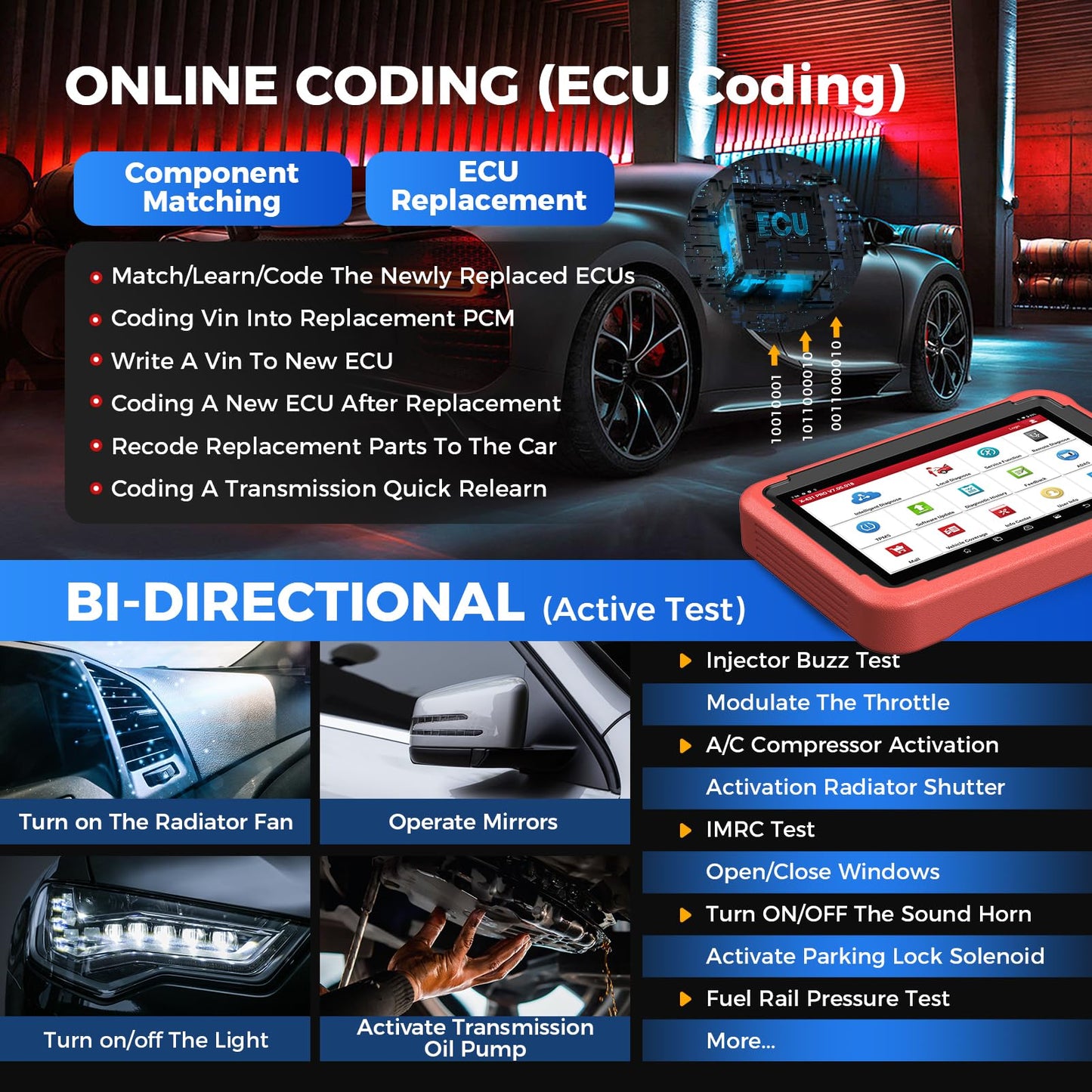 LAUNCH X431 PROS V+ 5.0 Elite 2025 OBD2 Scanner