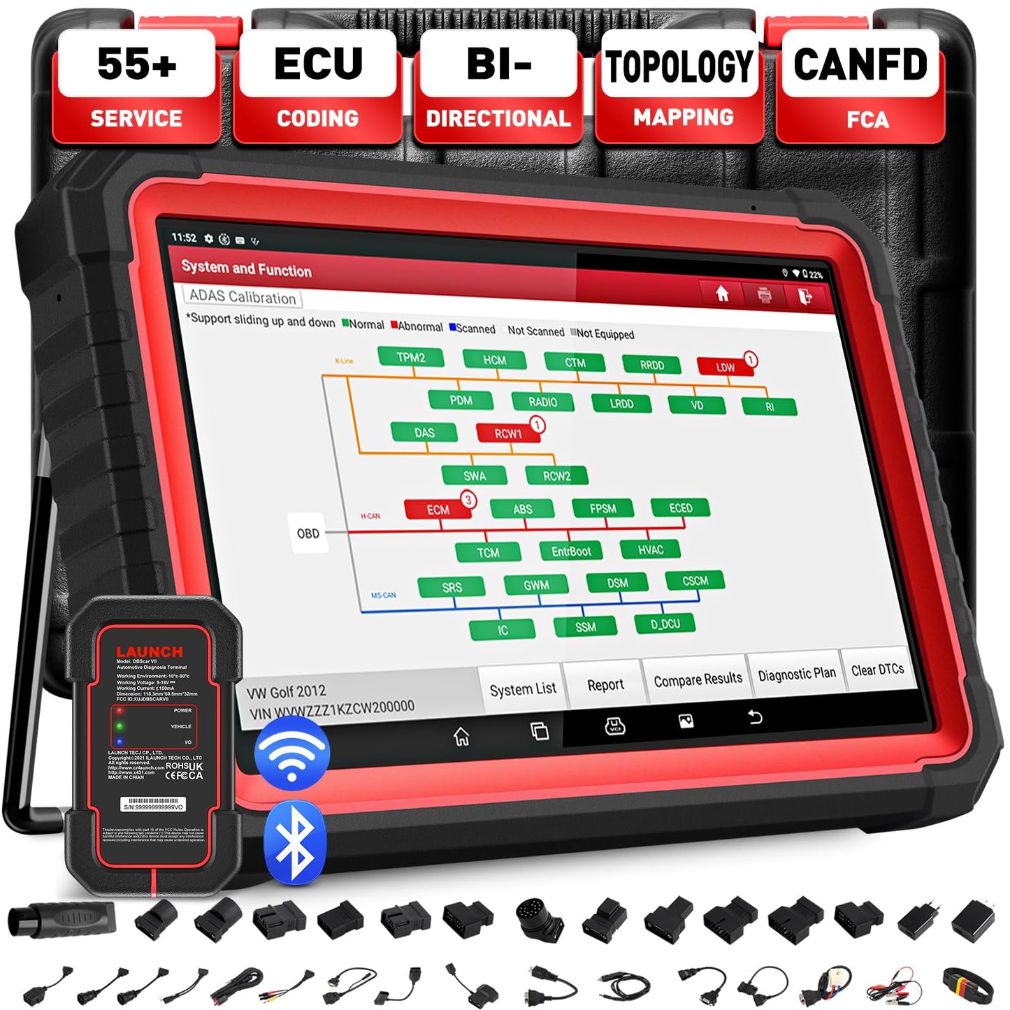 LAUNCH X431 PRO3S+ V5.0 Elite 2025 Scan Tool for Cars & Trucks