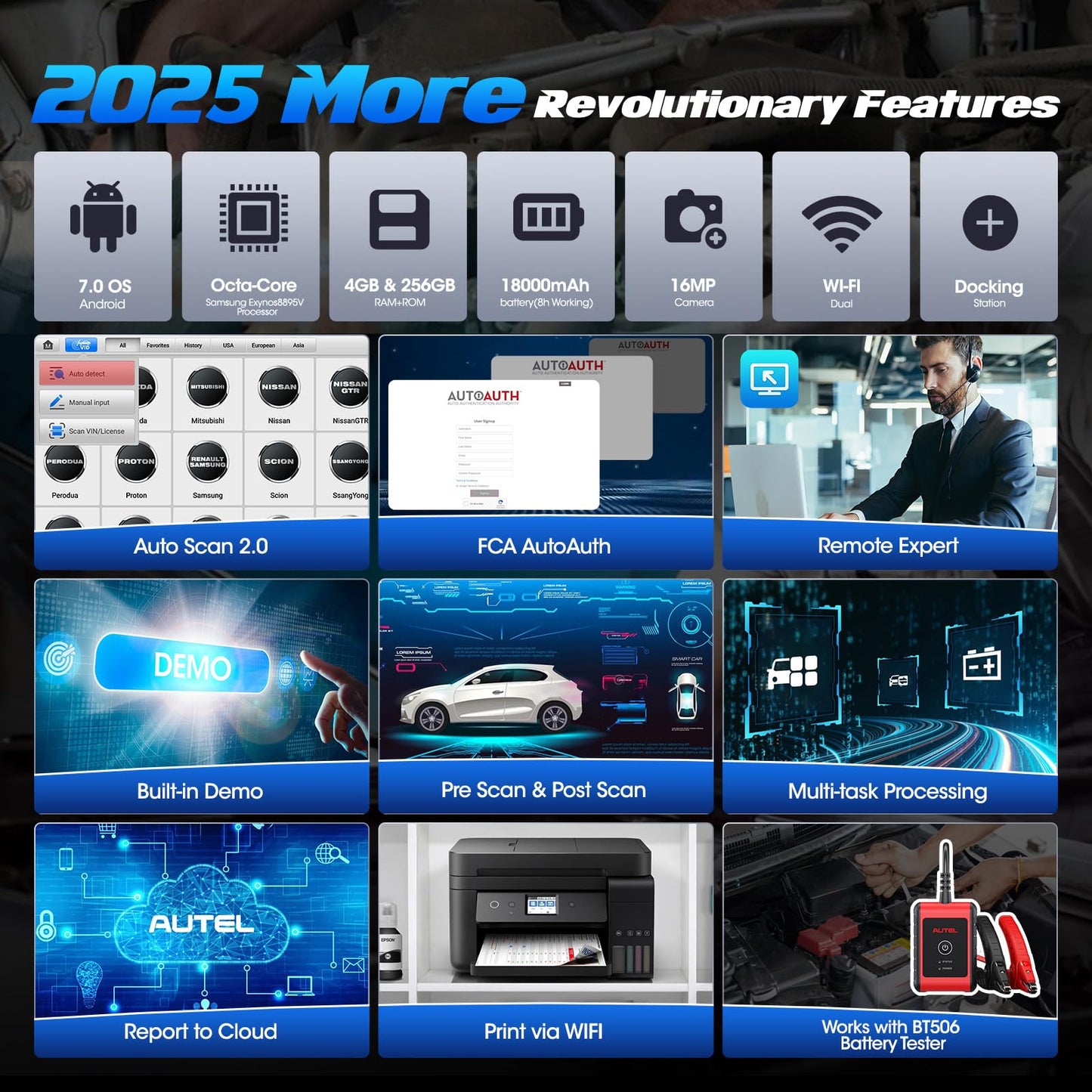 Autel MaxiSYS Ultra 2025 Intelligent Scanner - ECU Coding & 3000+ Tests