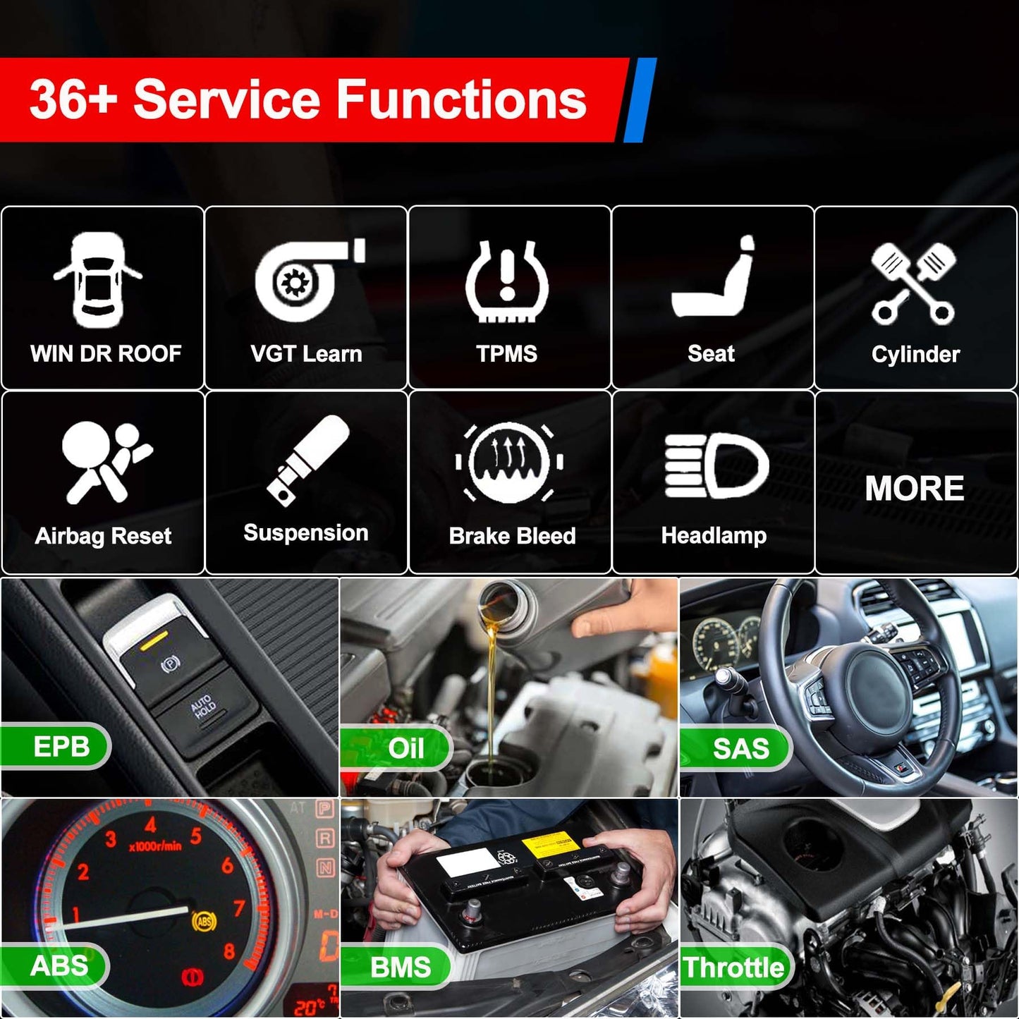 Autel MS906 Pro-TS Scanner – Full TPMS & ECU Coding Tool