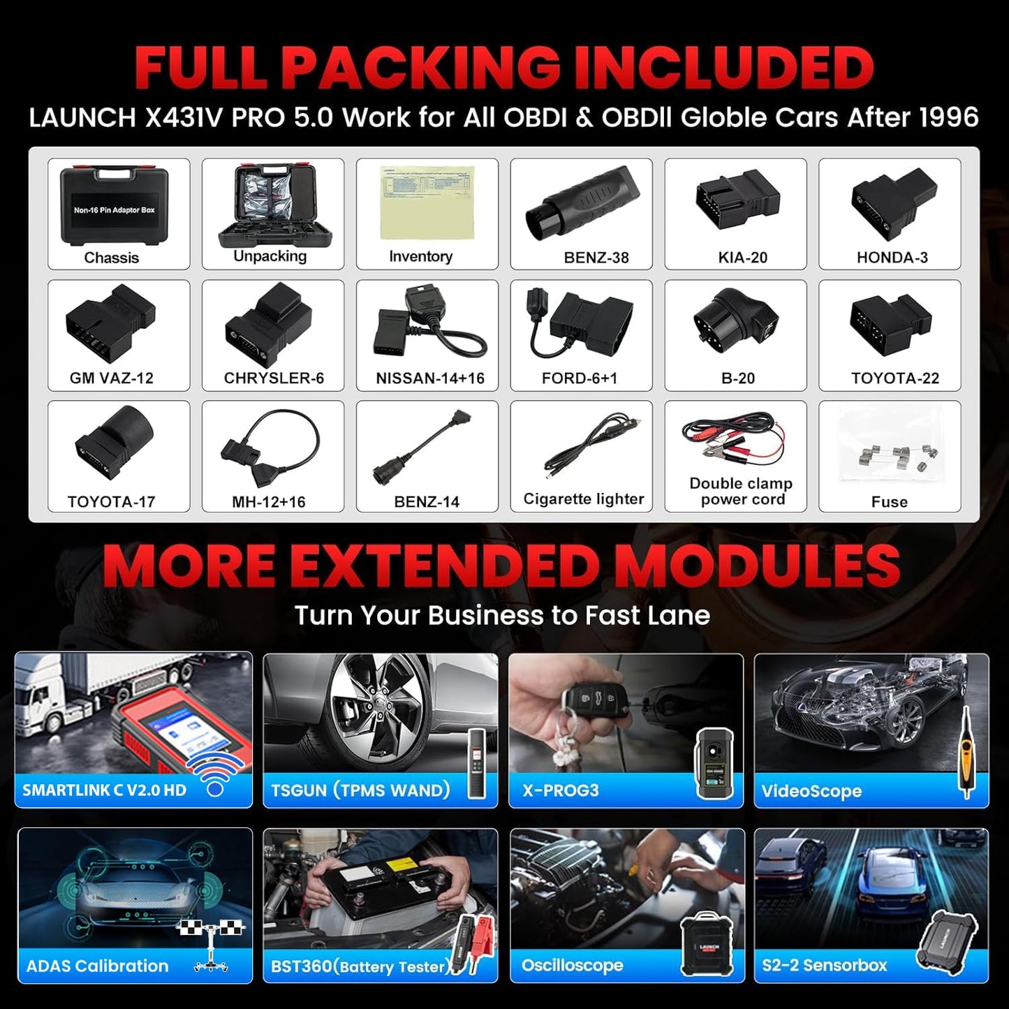 LAUNCH X431 V Pro 5.0 Elite 2025 | Bi-Directional Bluetooth Scanner