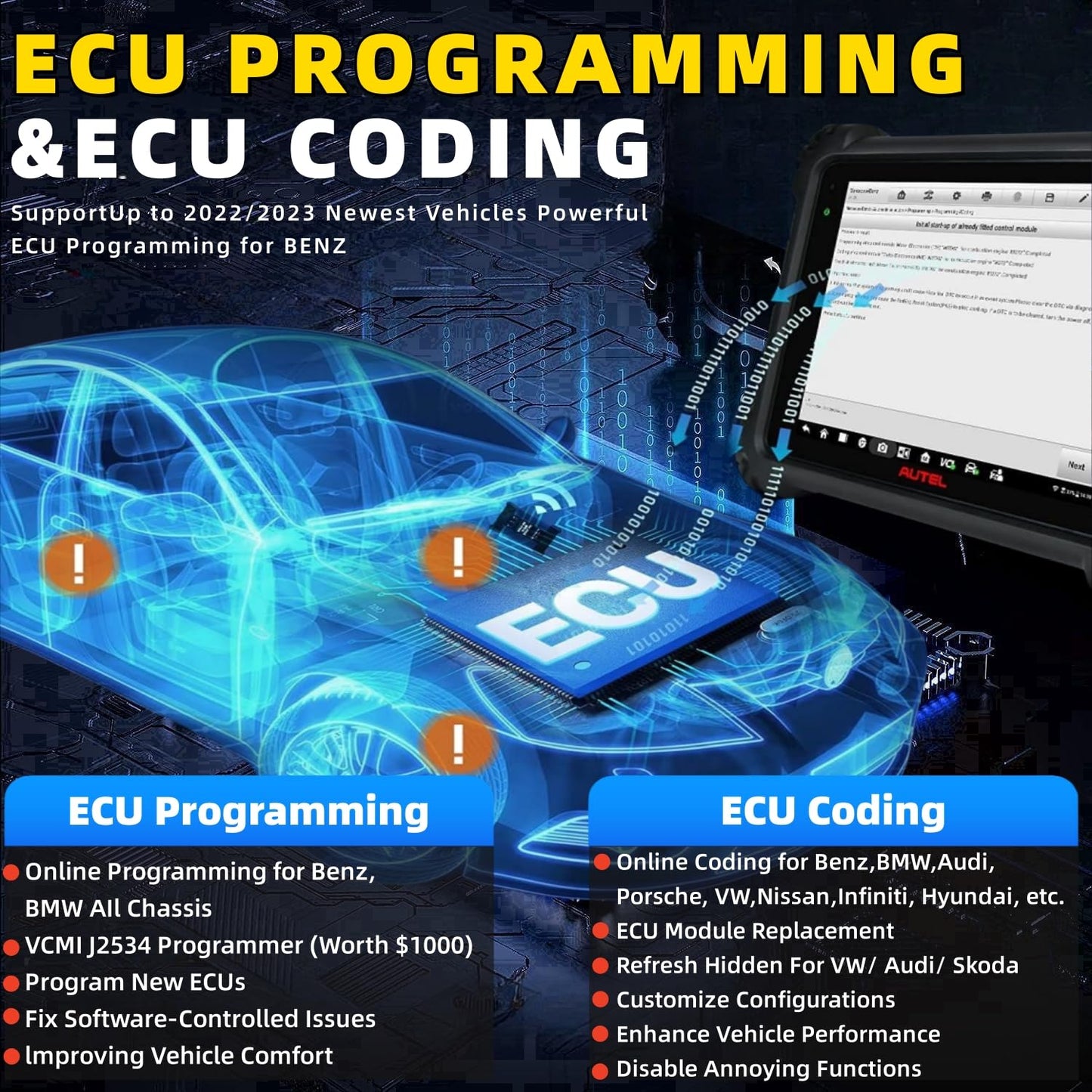 Autel MaxiSys Ultra EV 2025 Scanner with VCMI & EVDiag Kit
