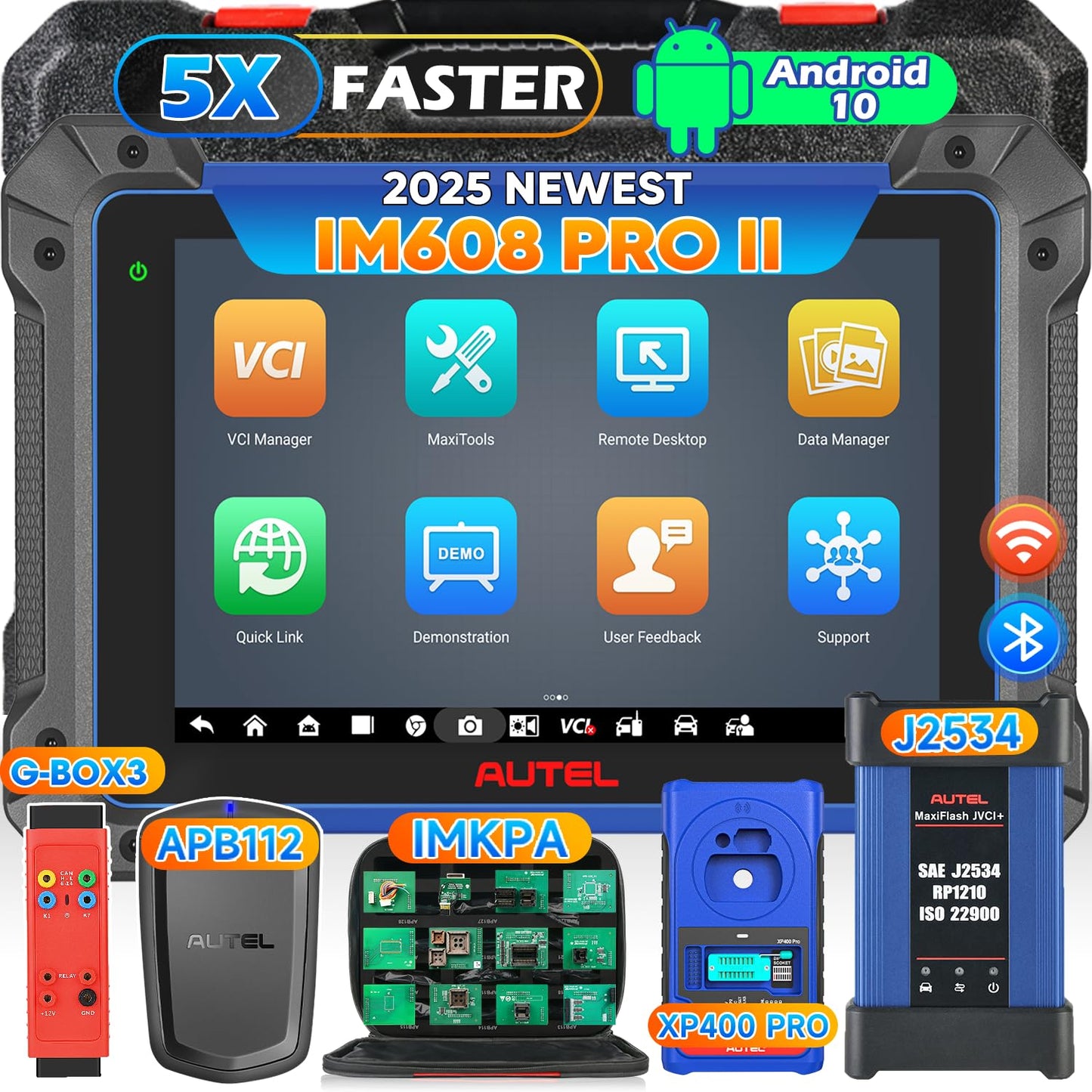 Autel MaxiIM IM608 PRO II 2025 Scanner with XP400 PRO & ECU Coding