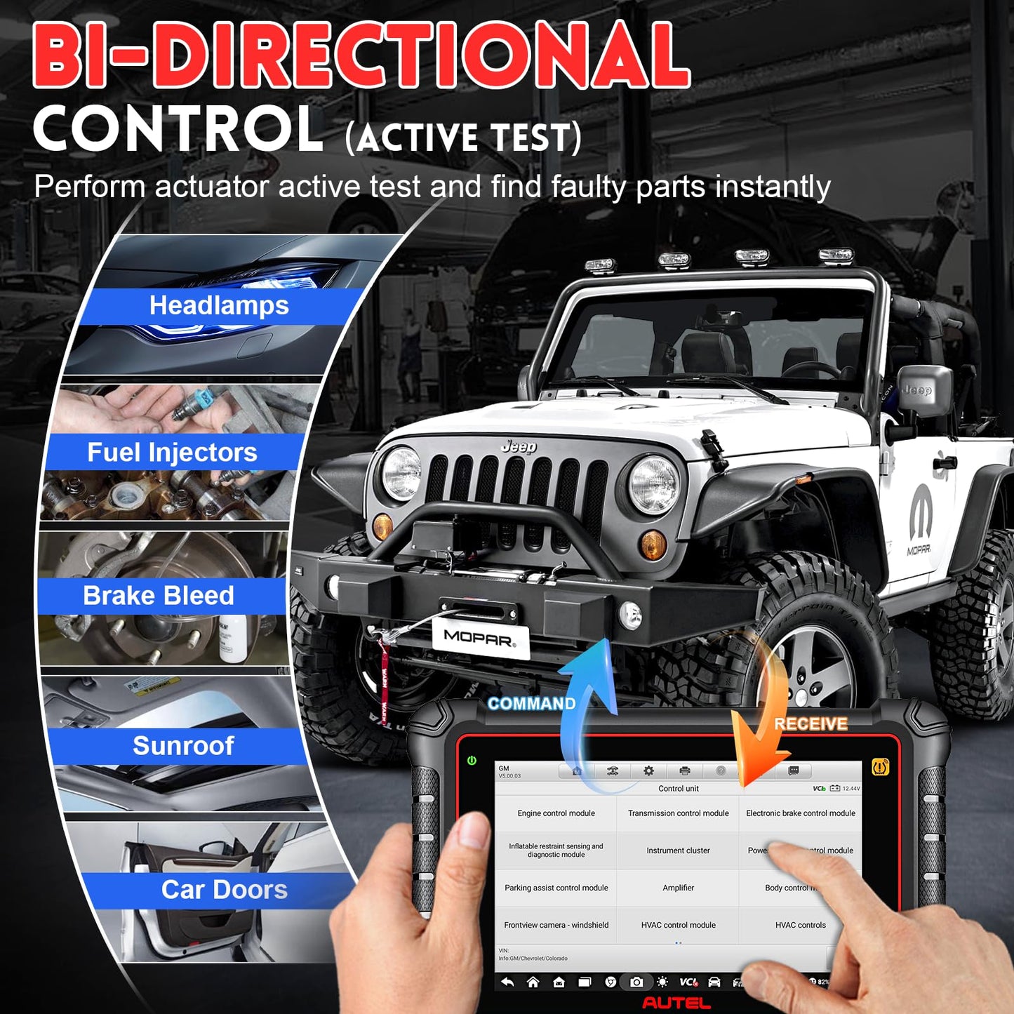 Autel MaxiPro MP900-TS Android 11 ECU Coding & TPMS Scanner