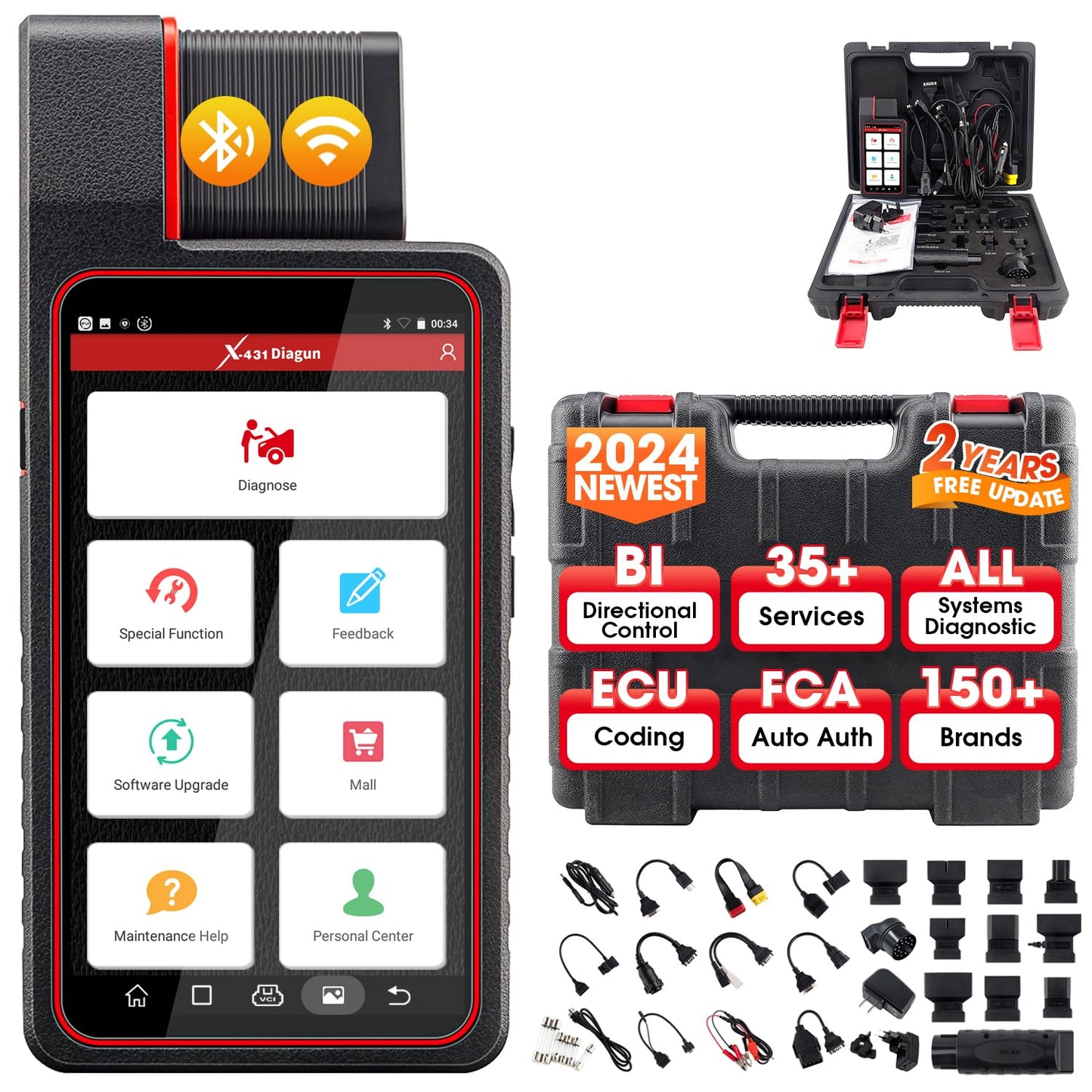 2024 Launch X431 Diagun V Bi-Directional Scanner