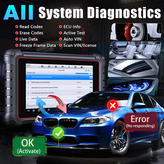 Autel MaxiPRO MP900-TS TPMS ECU Coding Scanner 2024