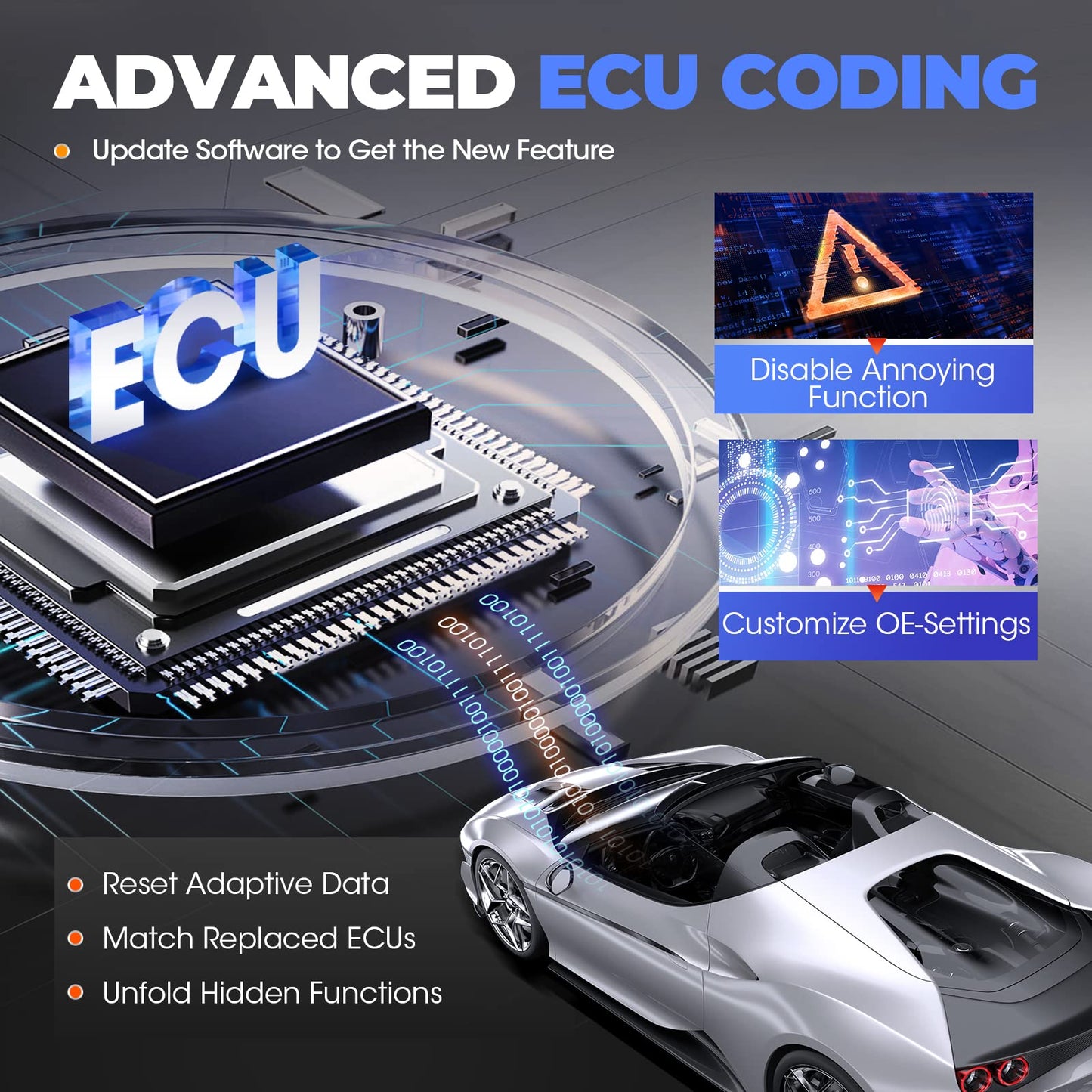 LAUNCH X431 CRP919X Elite 2025 OBD2 Scanner with ECU Coding