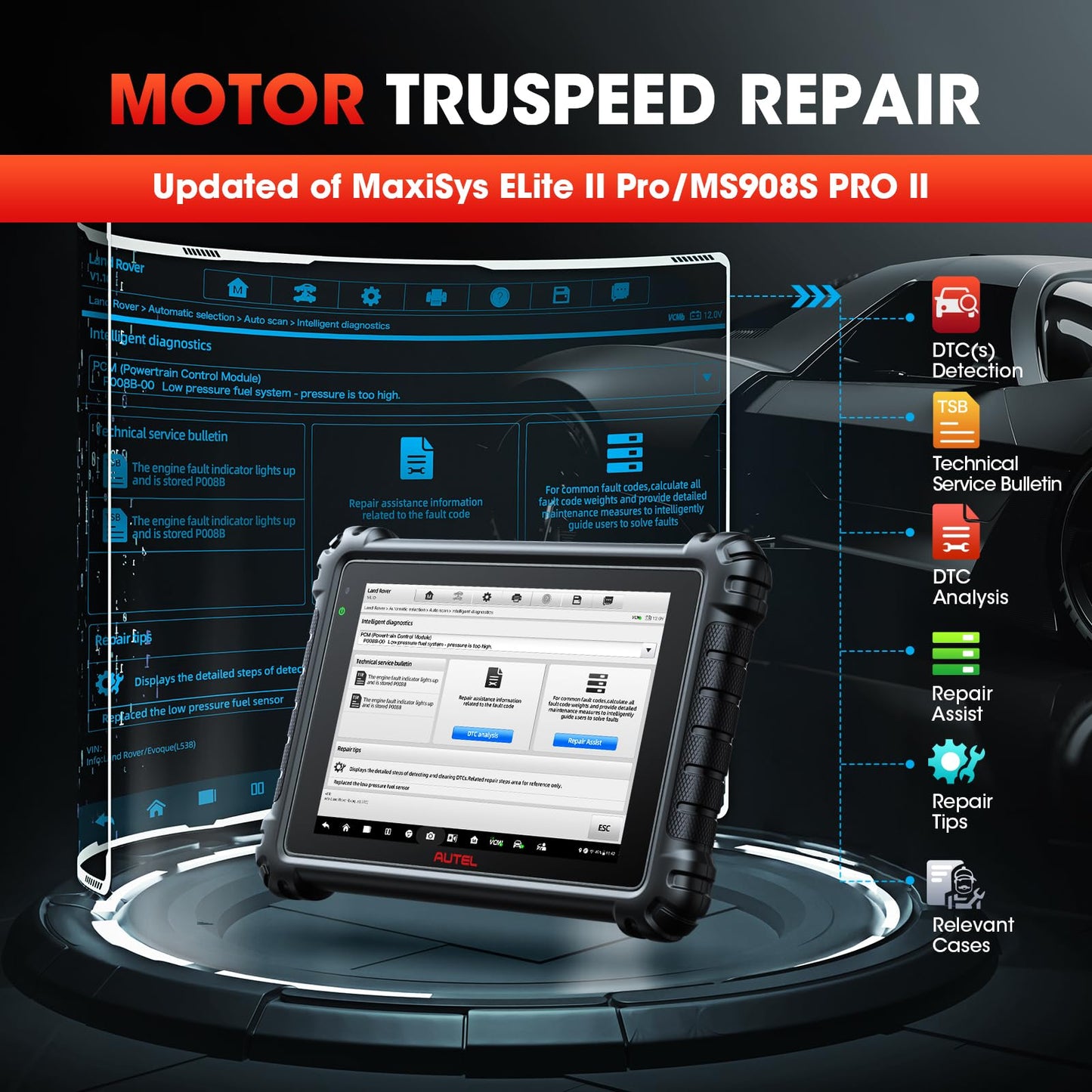 Autel Ultra Lite 2025 Scanner – ECU Programming, 40+ Services