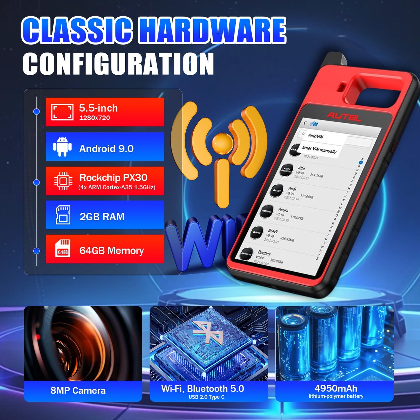 Autel MaxiIM KM100 Programmer Tool – Wireless OBD Key Programming