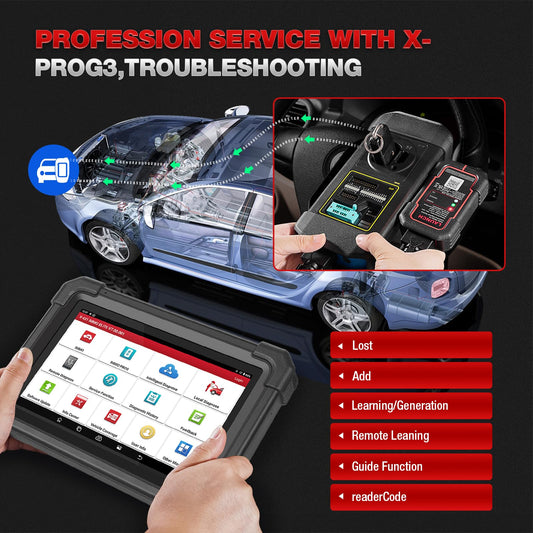 LAUNCH X431 Elite 5.0 with X-PROG3 – Pro Diagnostic Scanner 2025