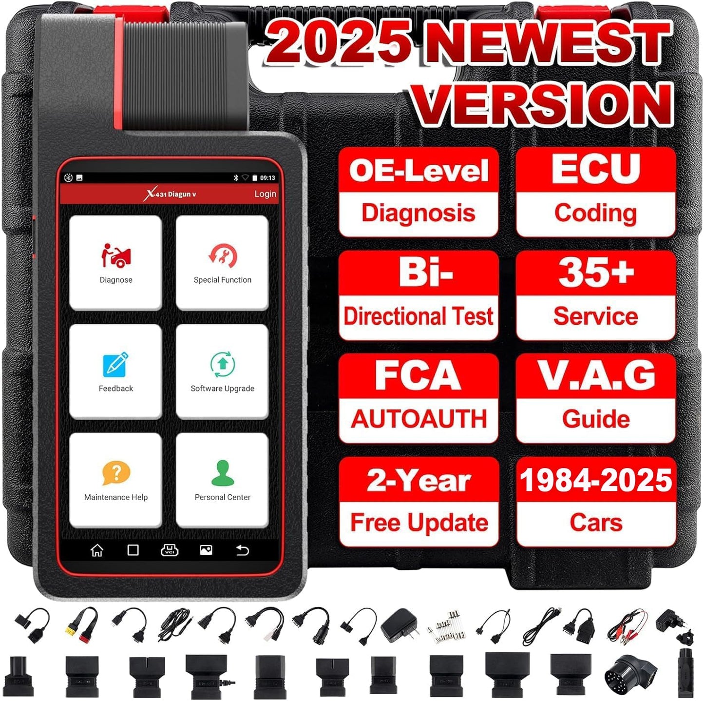LAUNCH X431 Diagun V Elite 2025 – All-Car ECU & Reset Tool