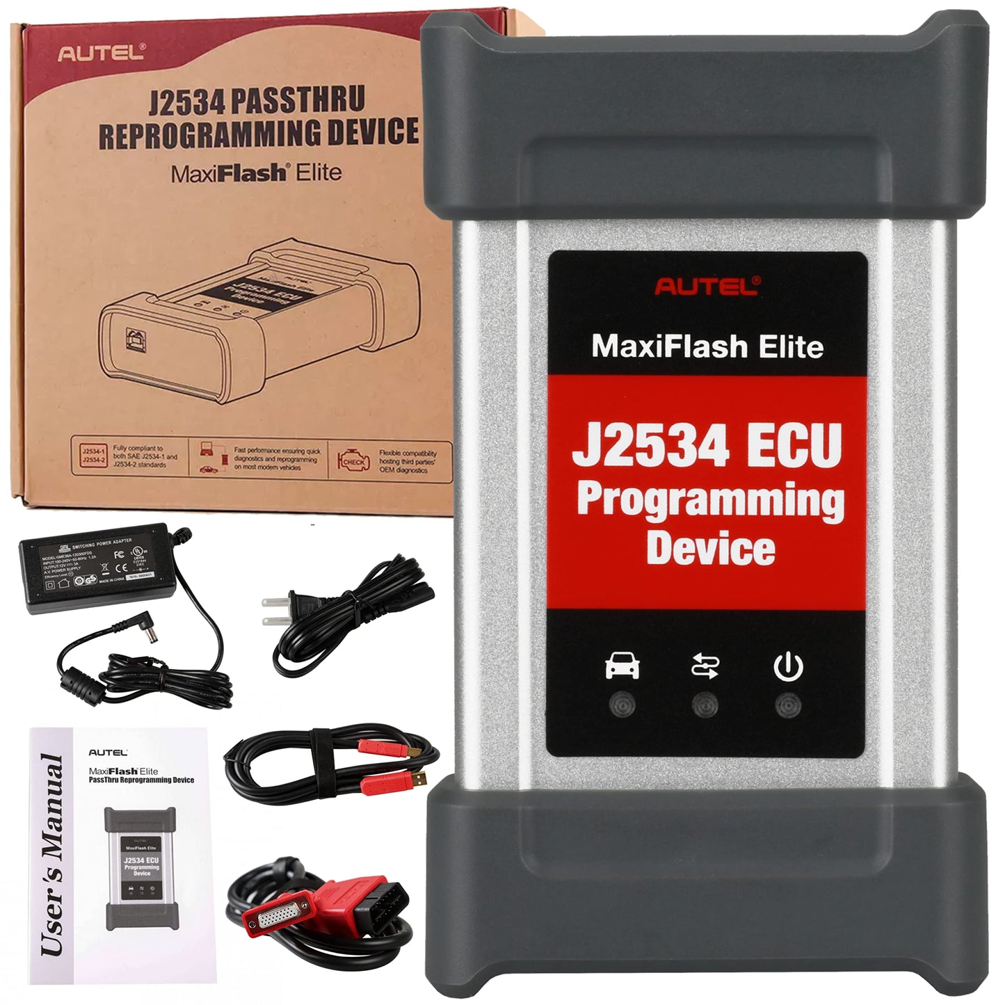 Autel MaxiFlash Elite J2534 ECU Programmer – Multi-Protocol Interface