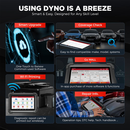 LAUNCH X431 PRO Dyno 2025 - Advanced ECU Coding & 38+ Reset Tools
