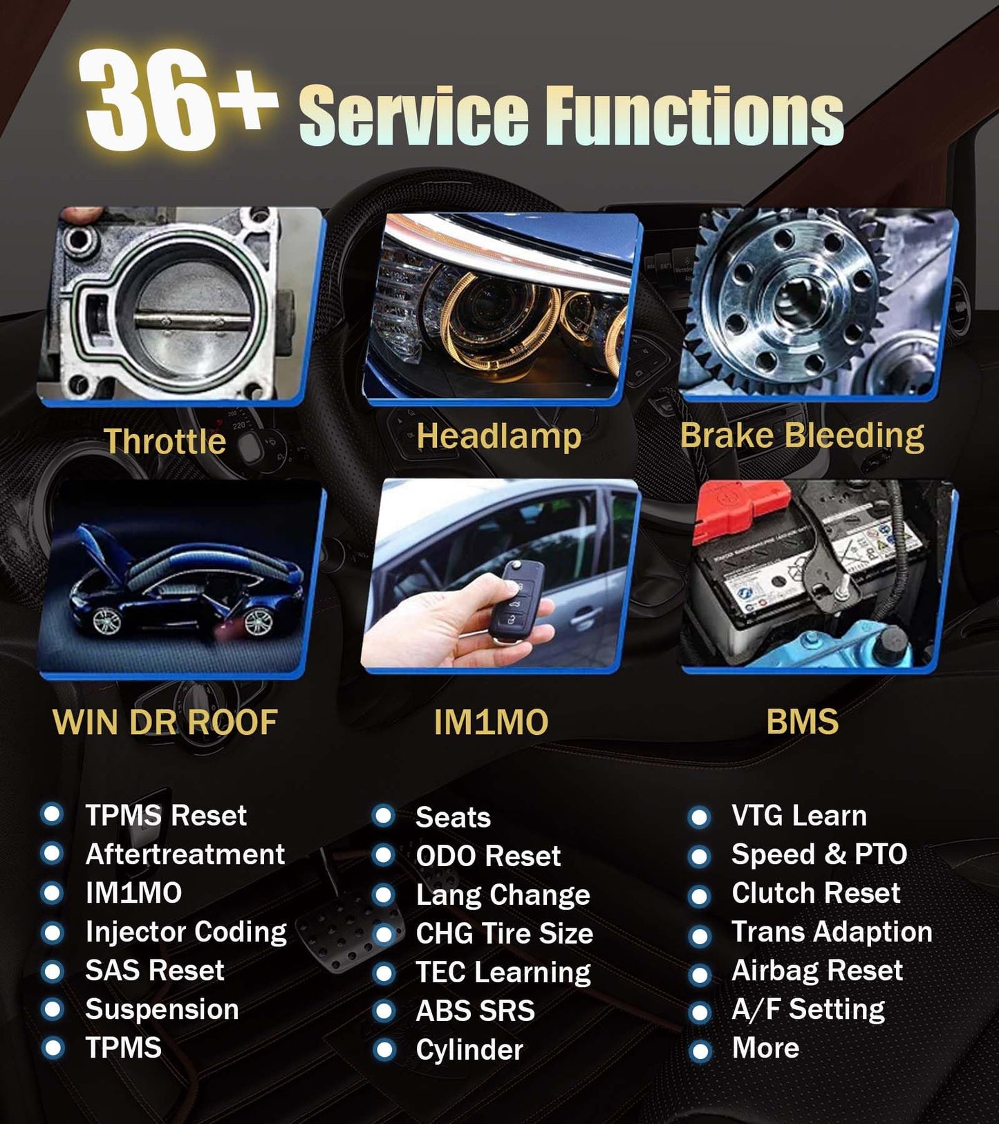 Autel MaxiSys MS906 Pro TS Diagnostic Scanner with Full TPMS & ECU Coding