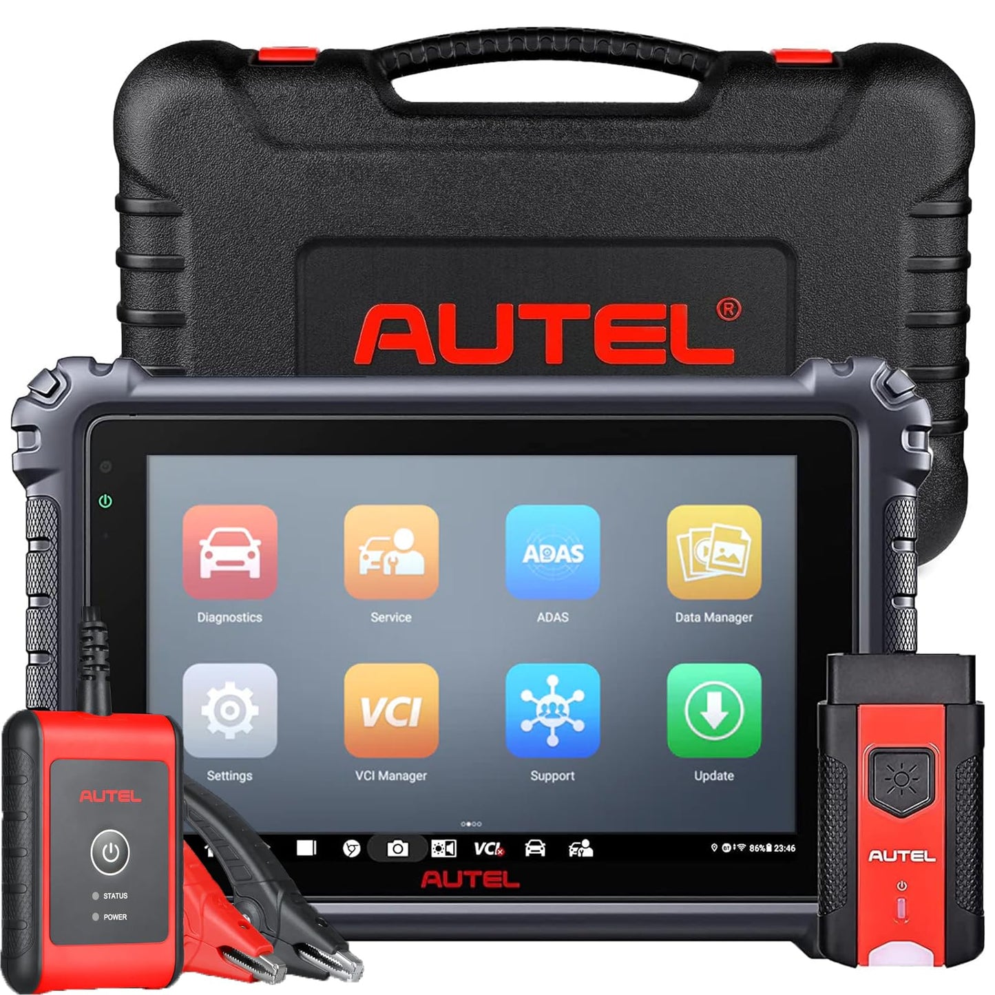 Autel MaxiCOM MK906 Pro with BT506 Battery Tester – ECU Coding & 40+ Services