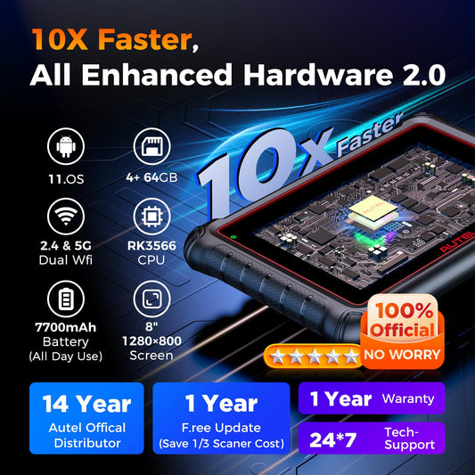 Autel MaxiPRO MP900 Scanner 2025 | ECU Coding & 3000+ Active Tests