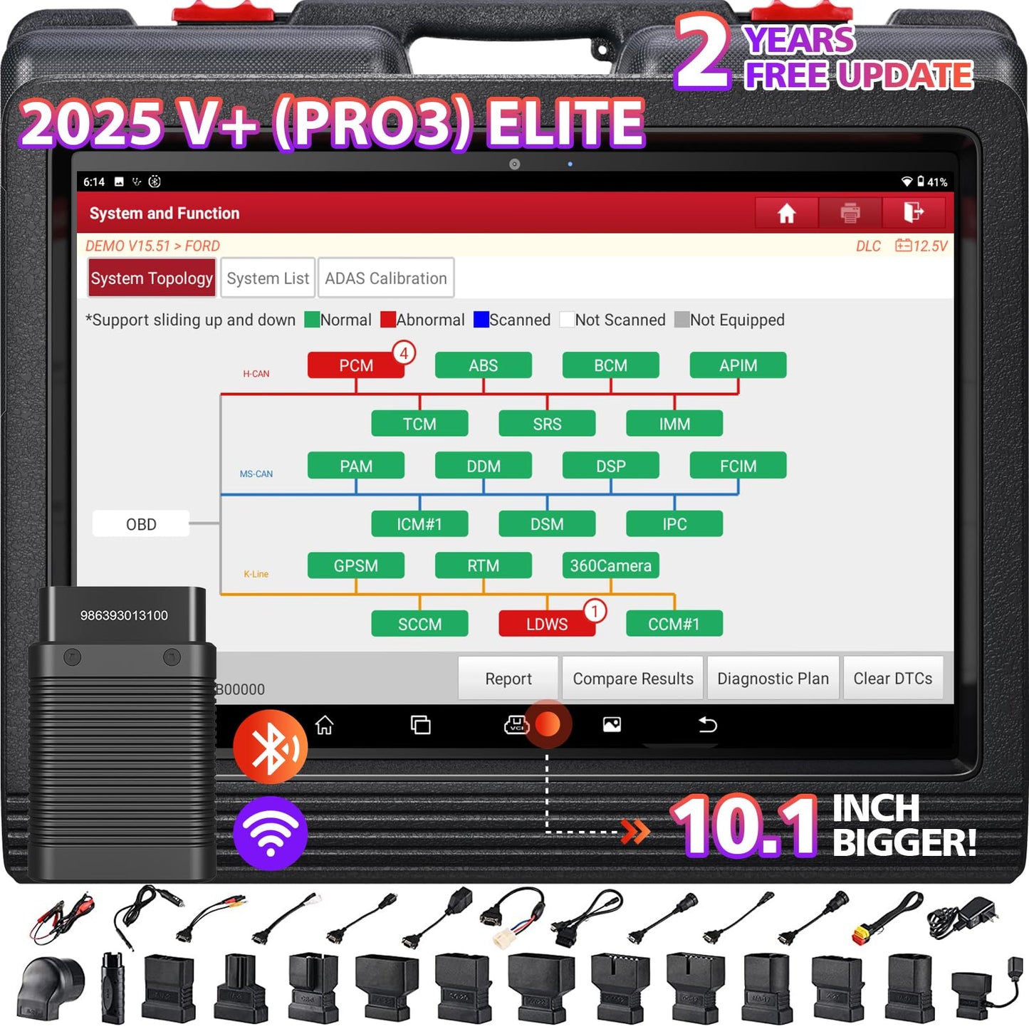 LAUNCH X431 V+ Pro3 Elite 2025 – Bi-Directional Scan Tool