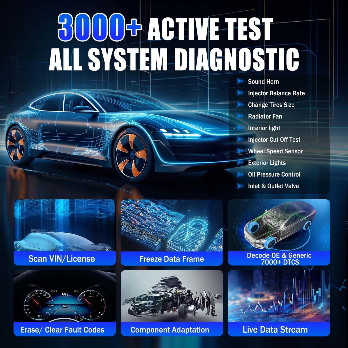 Autel MaxiTPMS TS900 TPMS Programming Tool with 40+ Services