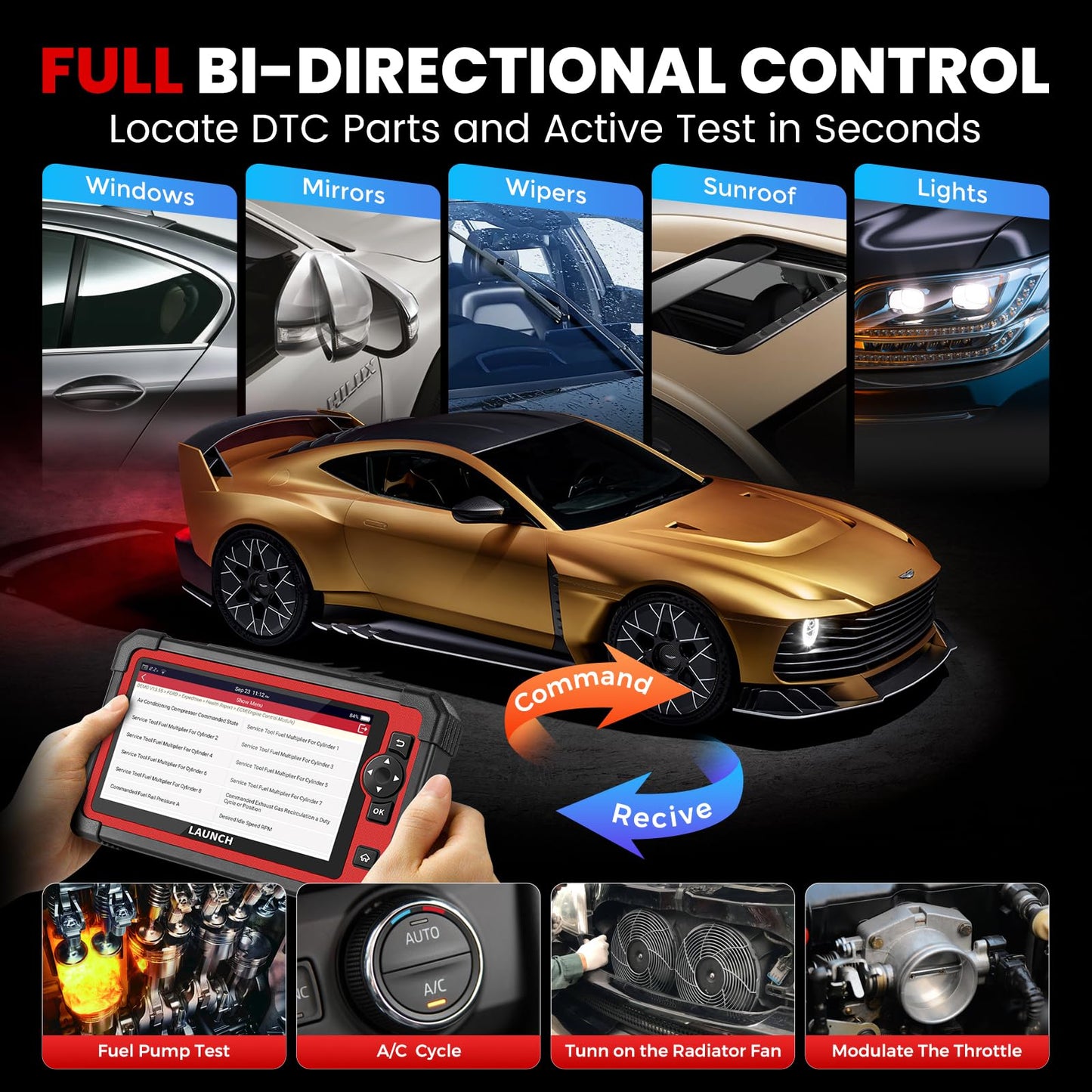 LAUNCH X431 CRP919E Elite 2025 Bidirectional Scanner