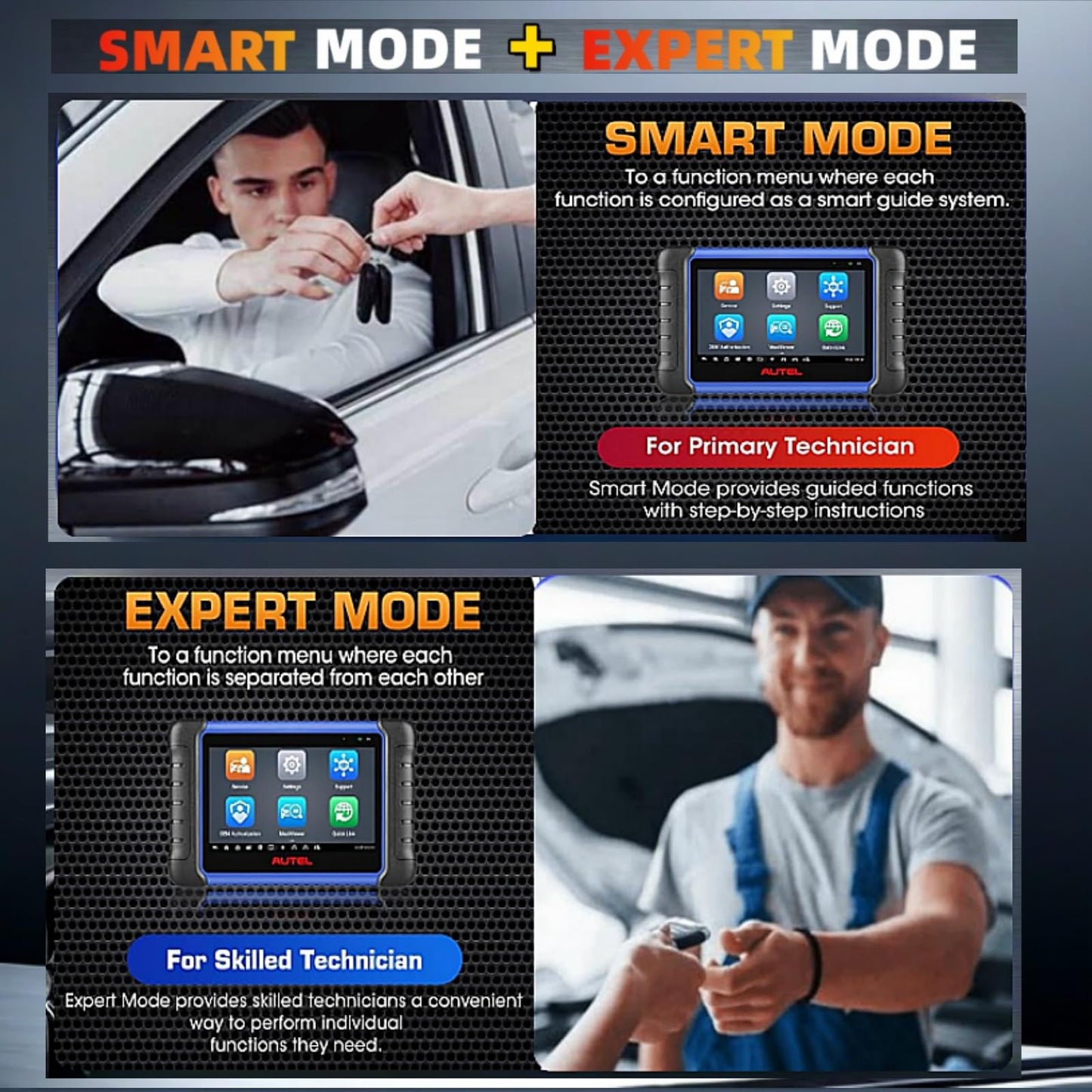 Autel MaxiIM IM508S Scanner – 2025 Upgrade, Full System Diagnostic & 3000+ Active Tests