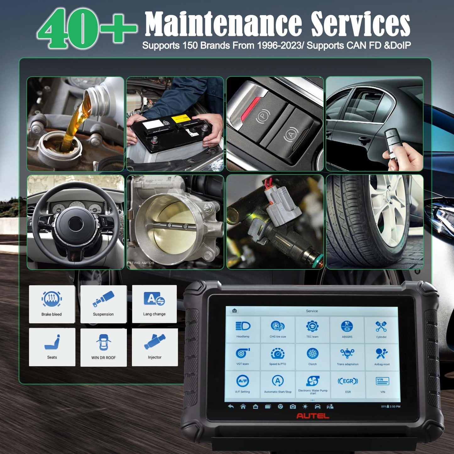 Autel MX900 OBD2 Scanner – 2025 All-System Diagnostic Tool