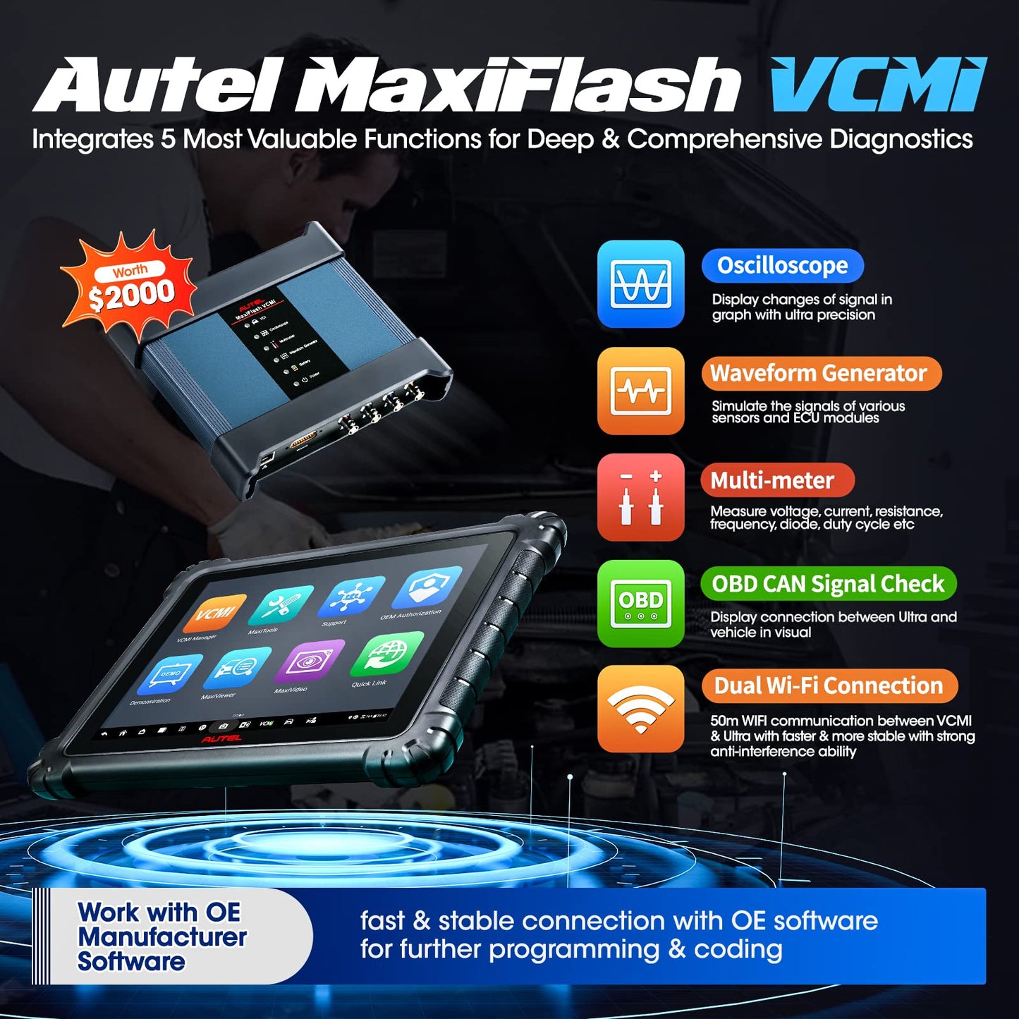 Autel MaxiSYS Ultra 2025 Intelligent Scanner - ECU Coding & 3000+ Tests