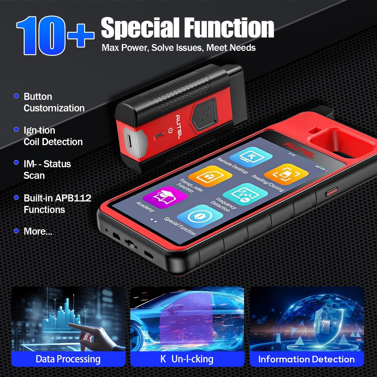 Autel MaxiIM KM100 Programmer Tool – Wireless OBD Key Programming