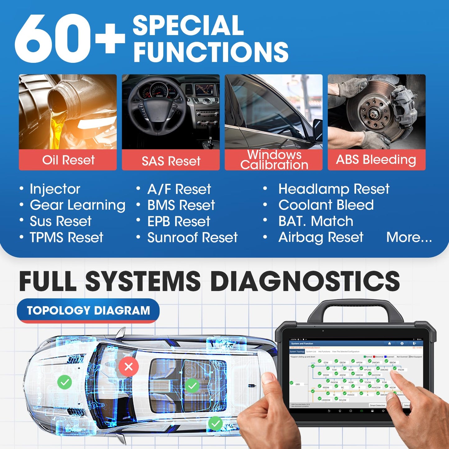 LAUNCH X431 PAD VII Elite 2025 - Advanced ECU Programming & Diagnostic Scanner