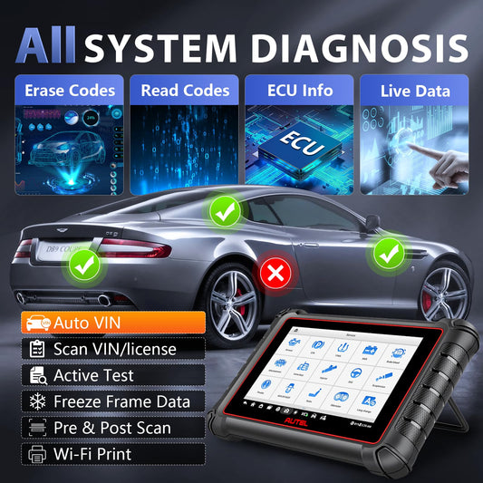 Autel MaxiPRO MP900Z-BT 2025 ECU Coding Scanner with MV108